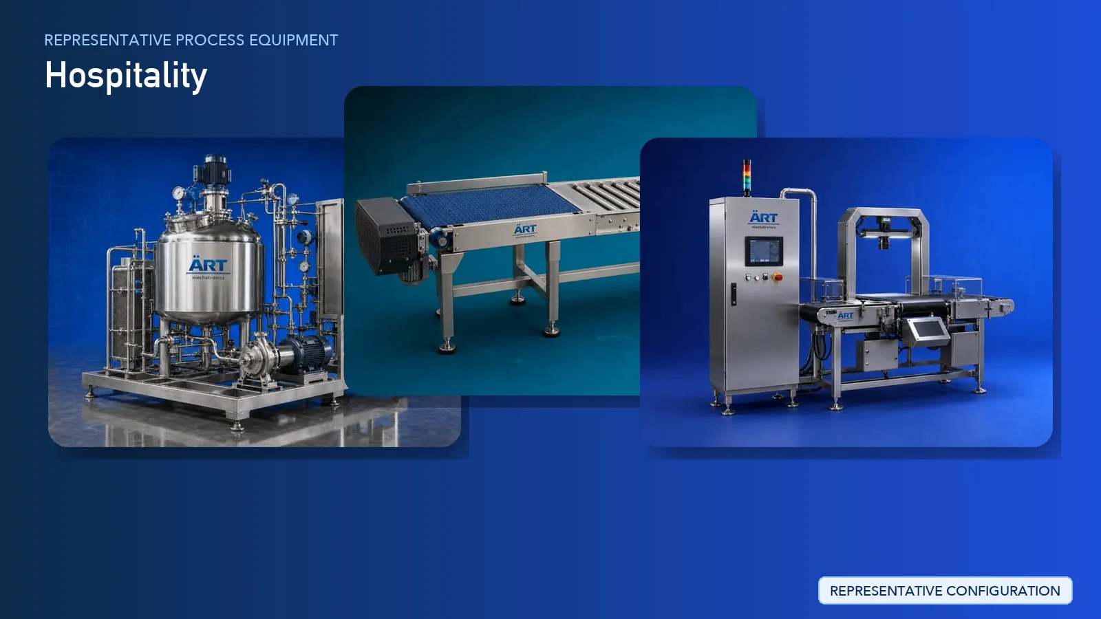 Representative Blower Ventilation Processing Plant & Machinery Solutions process equipment by ART Mechatronics