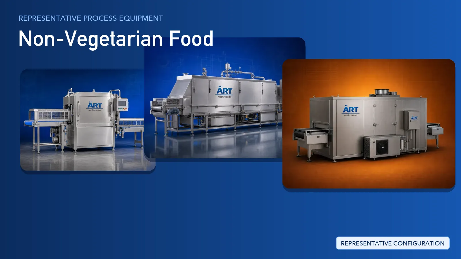 Representative Fish Processing Plant & Machinery Solutions process equipment by ART Mechatronics