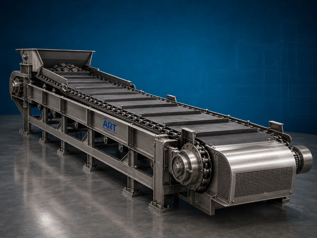 Apron Conveyor by ART Mechatronics