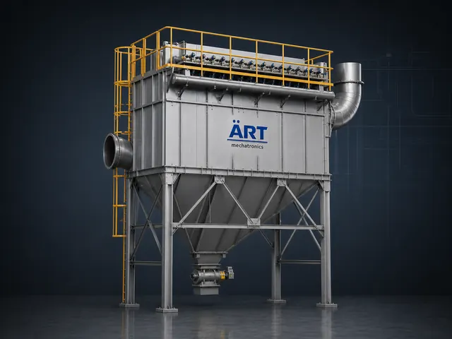 Bag House Dust Collector Machine by ART Mechatronics