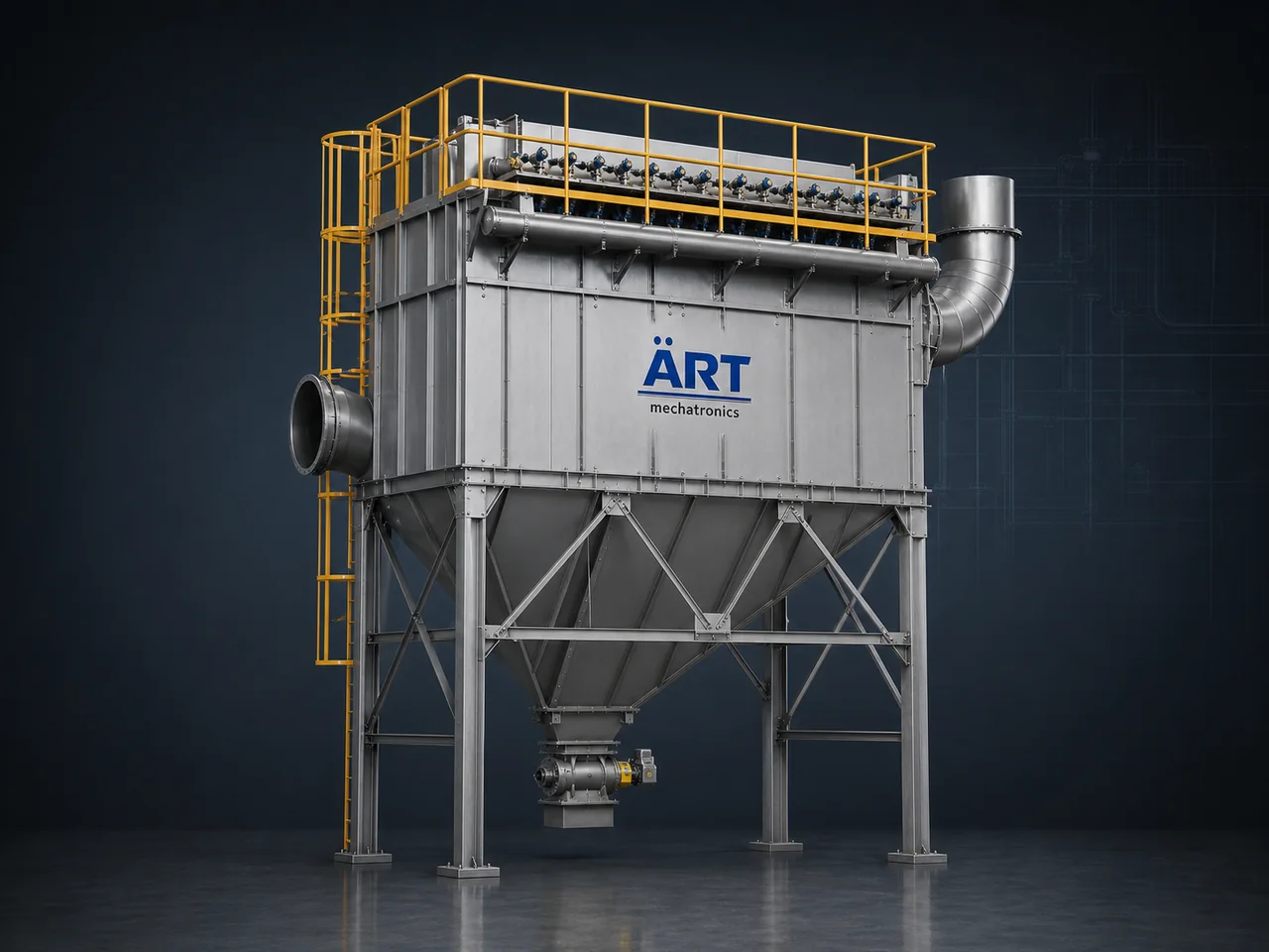 Bag House Dust Collector Machine by ART Mechatronics
