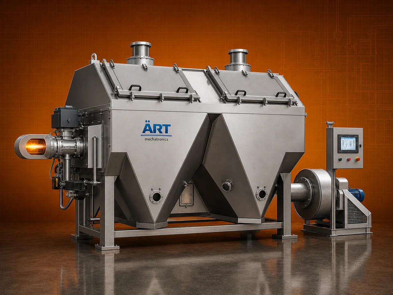 Batch Type - Hot Air Dryer by ART Mechatronics