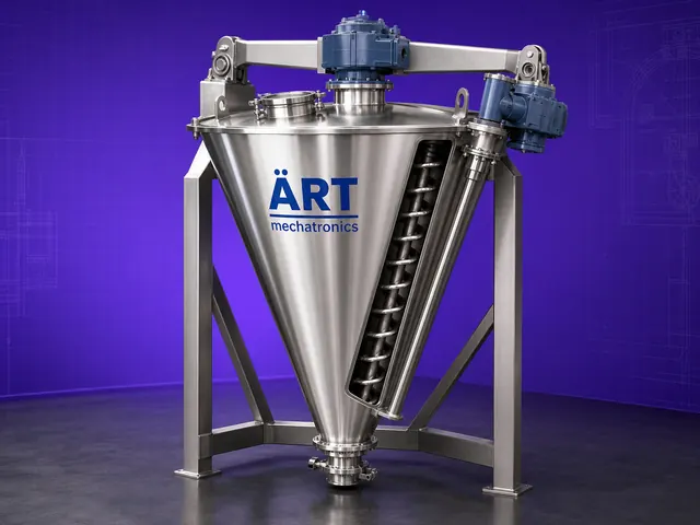 Conical Screw Mixer by ART Mechatronics