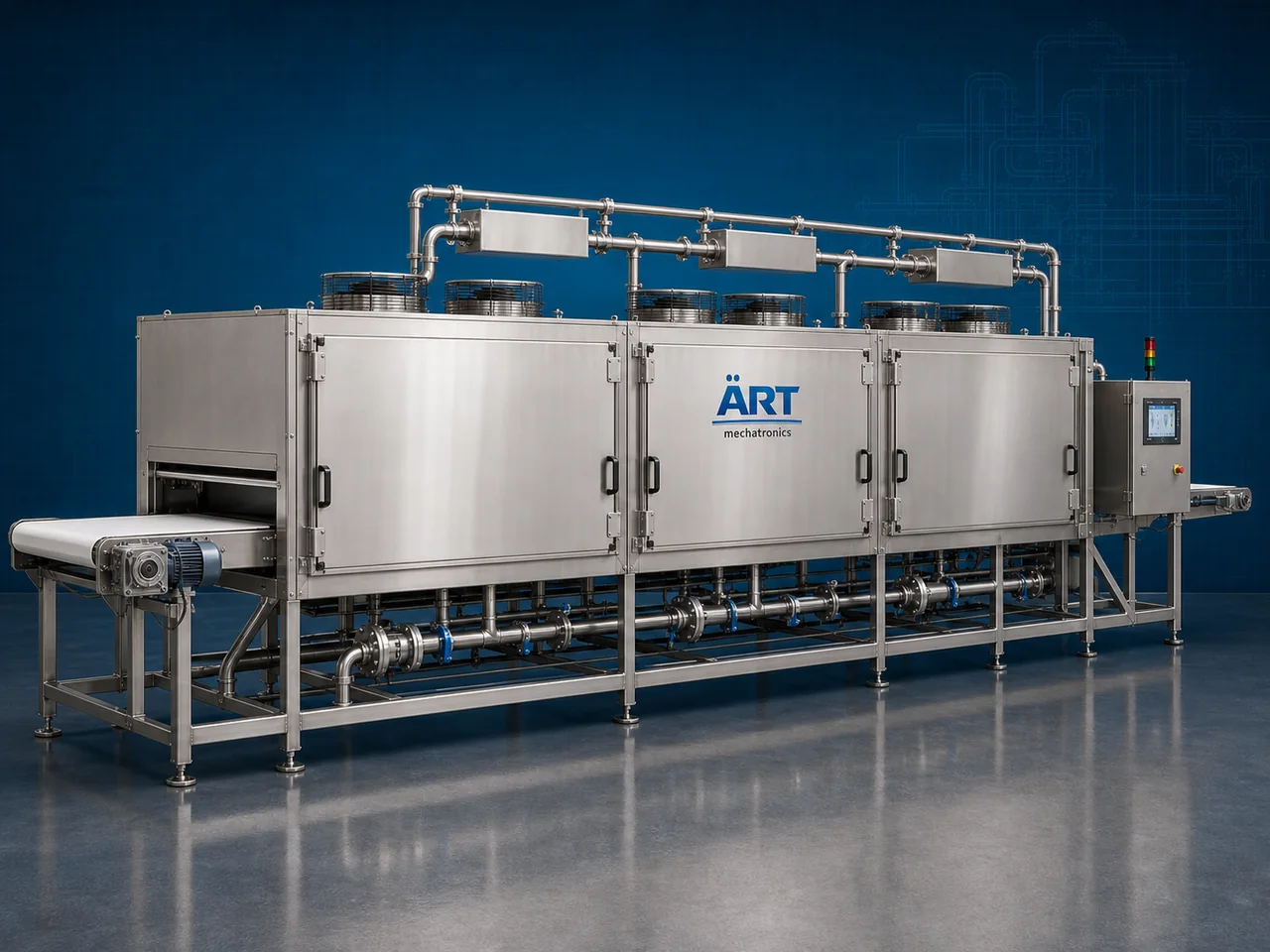 Cooling Tunnel by ART Mechatronics