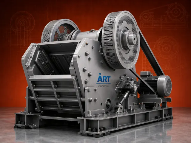Crushing Machine by ART Mechatronics