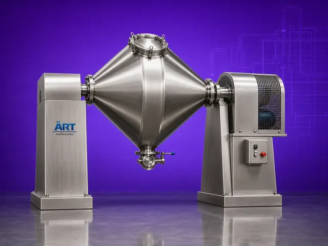 Double Cone Mixer by ART Mechatronics