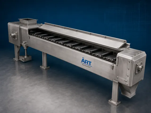 Drag Chain Conveyor by ART Mechatronics