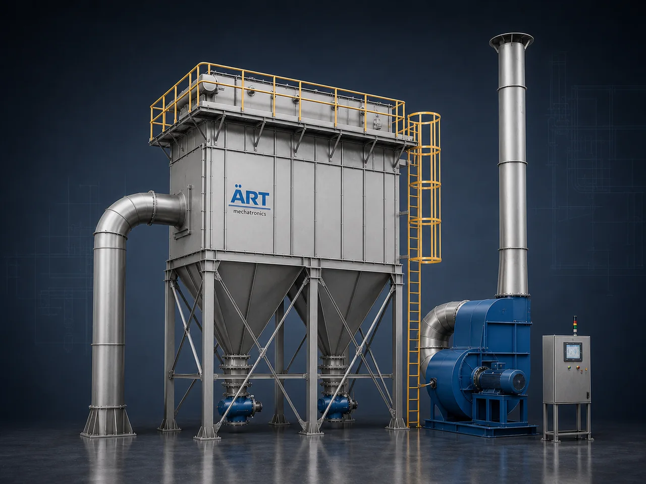 Dust Collector Machine by ART Mechatronics