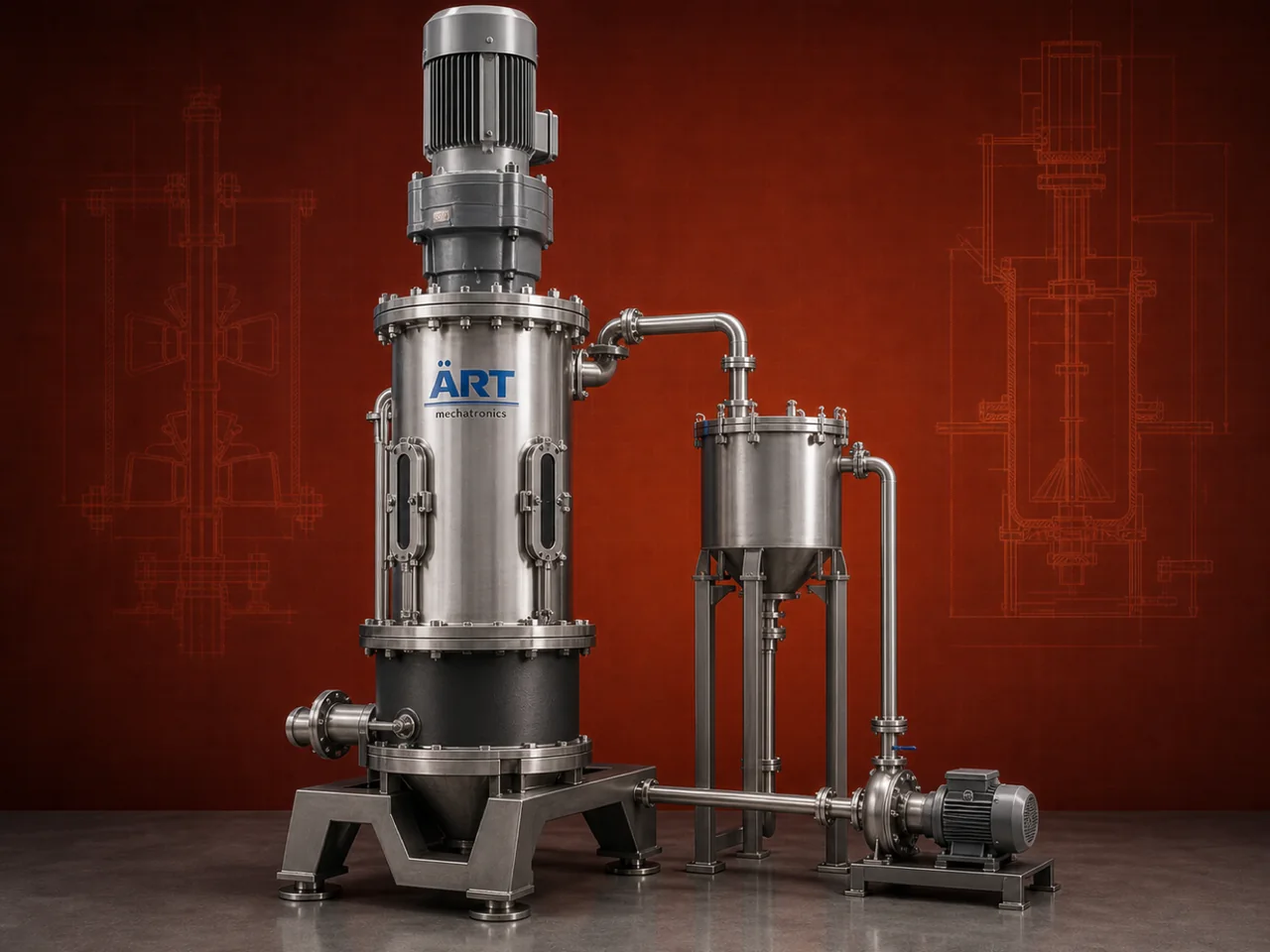 Grinding Mill Machine by ART Mechatronics