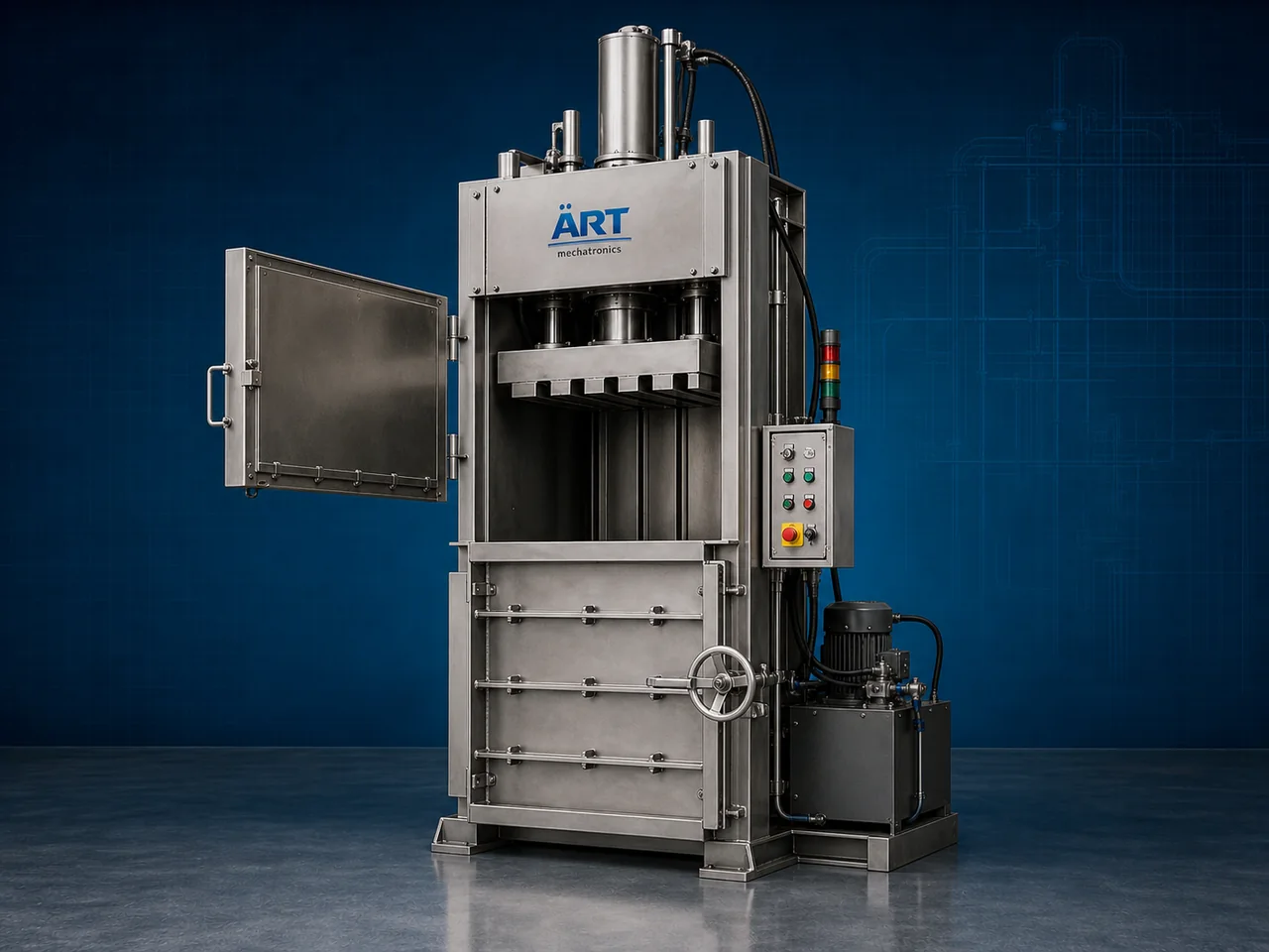 Hydraulic Press/ Bailing Press by ART Mechatronics