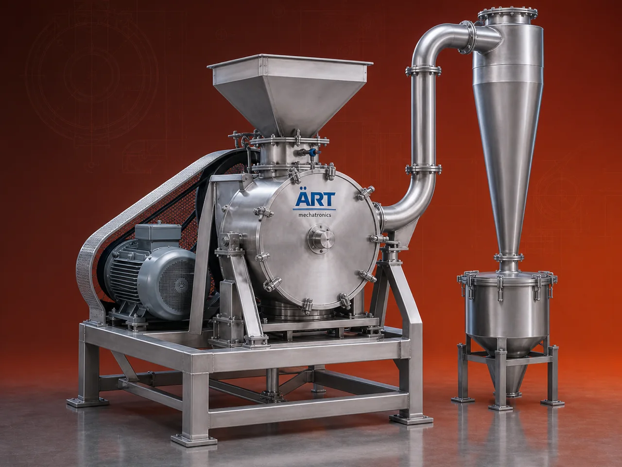 Impact Pulverizer Machine by ART Mechatronics
