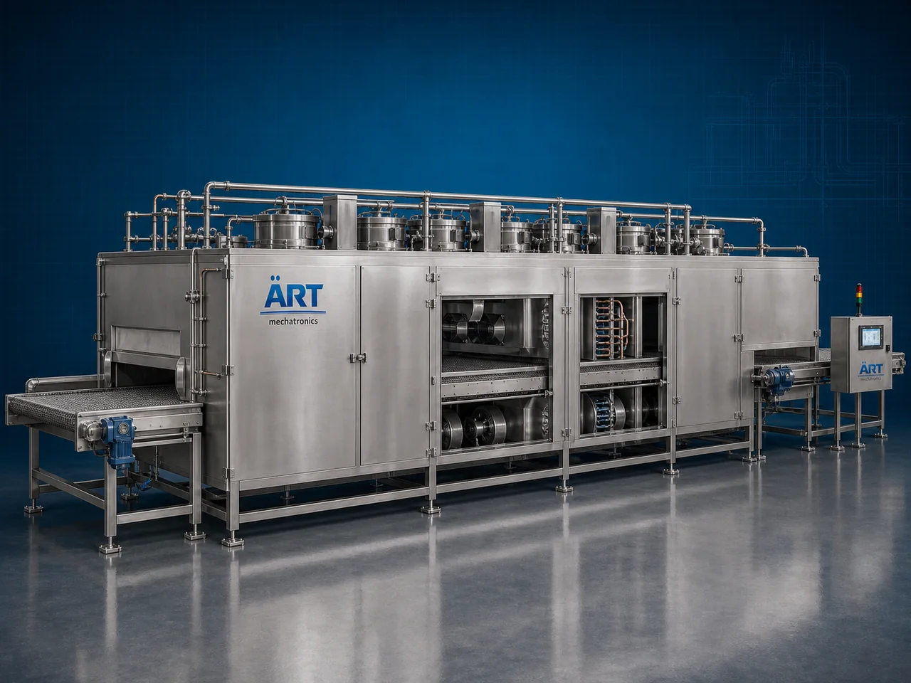 IQF Freezer by ART Mechatronics