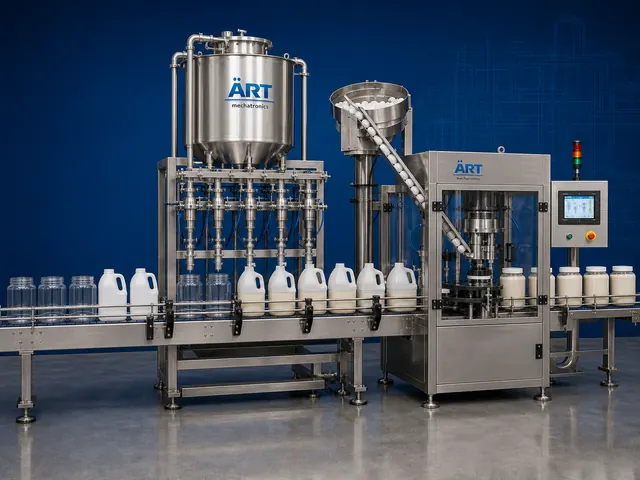 Jar/ Jug Packing by ART Mechatronics