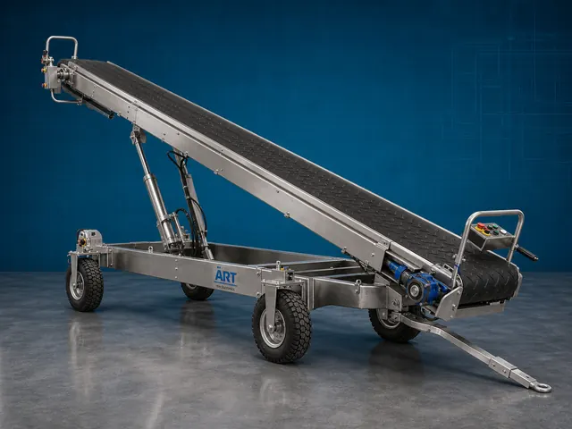 Loading & Unloading Conveyor by ART Mechatronics