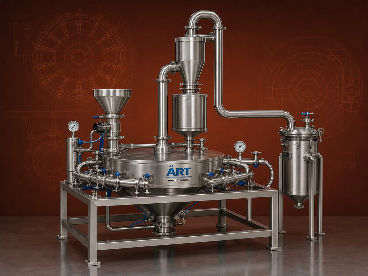 Micronizer Machine by ART Mechatronics