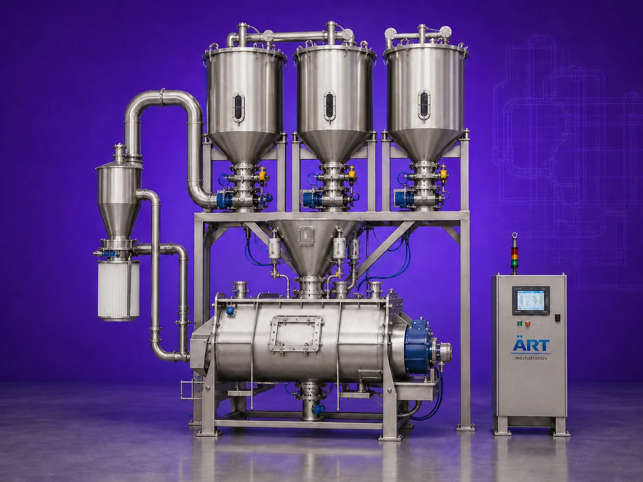 Mixer Automation System by ART Mechatronics