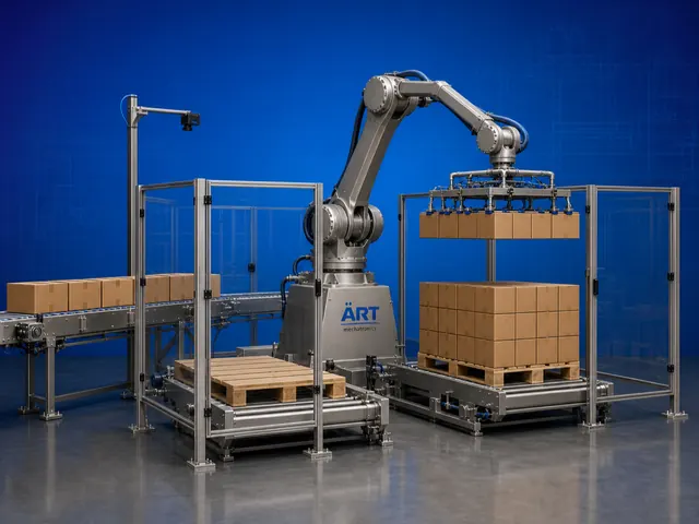 Palletizer & De Palletizer Robot by ART Mechatronics