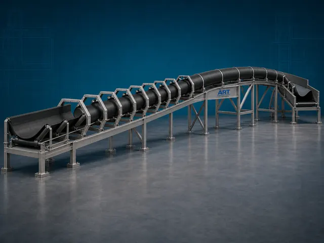 Pipe Conveyor by ART Mechatronics