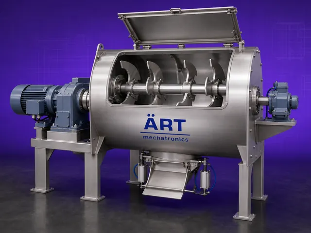 Plough Shear Mixer by ART Mechatronics