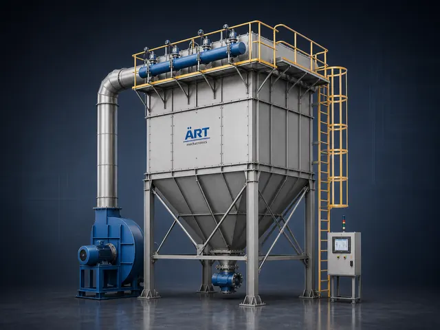 Pulse Jet Dust Collector Machine by ART Mechatronics