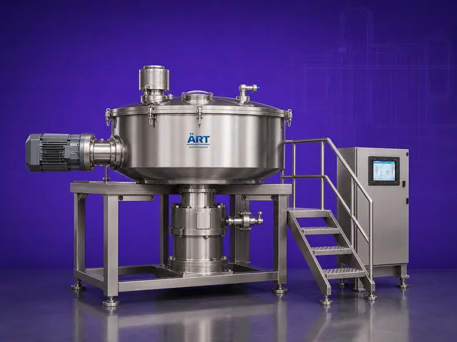 Rapid Mixer Granulator (RMG) by ART Mechatronics