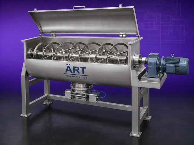Ribbon Mixer by ART Mechatronics