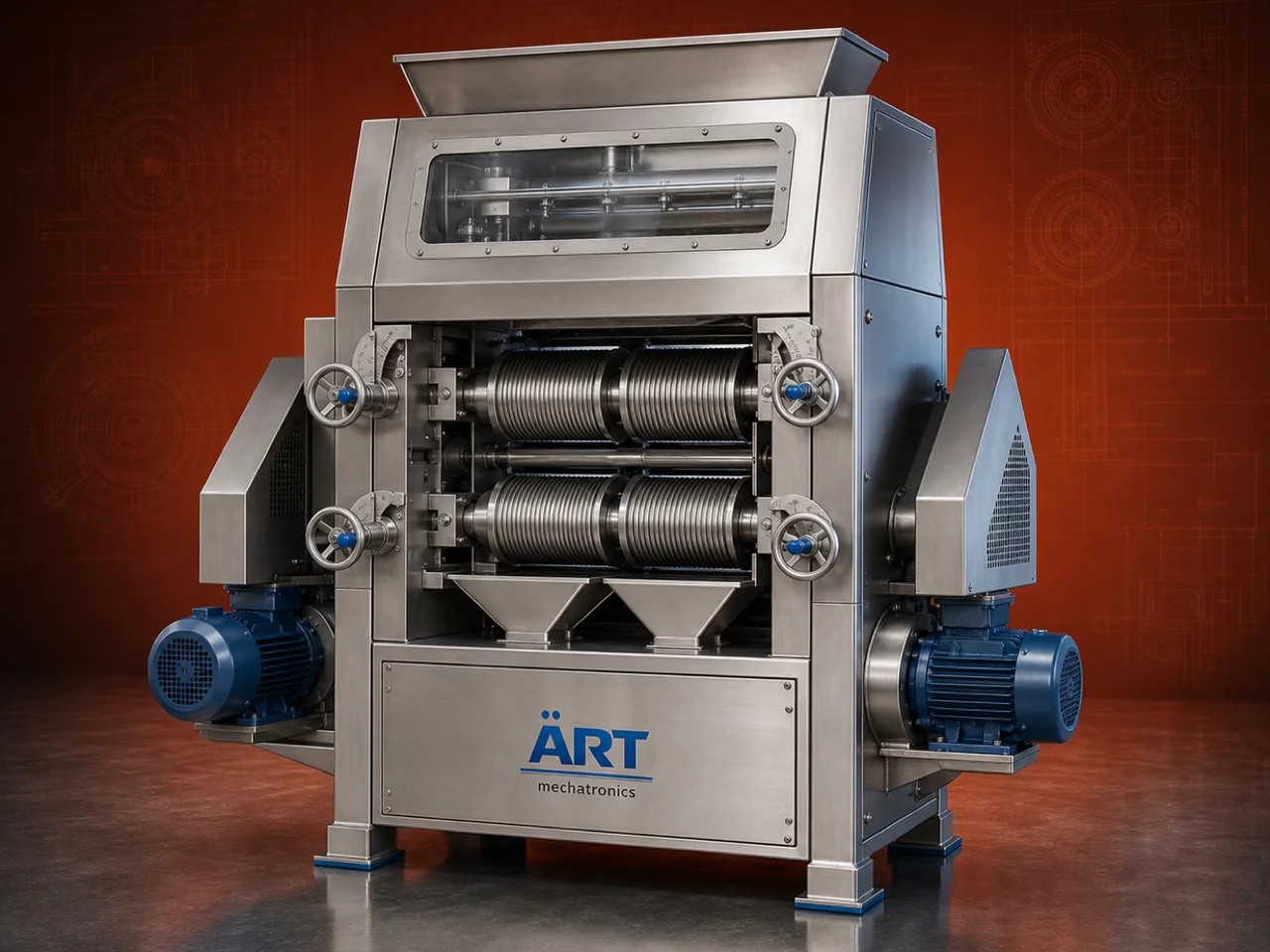 Roller Mill Machine by ART Mechatronics