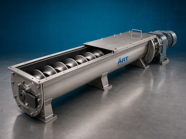 Shaftless Screw Conveyor by ART Mechatronics