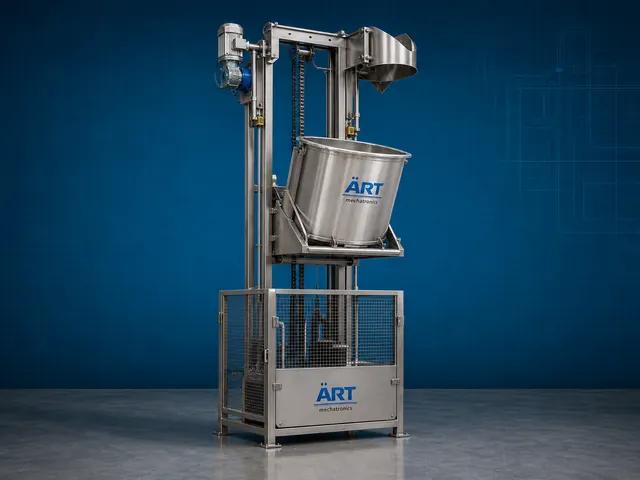 Single Bucket Elevator by ART Mechatronics