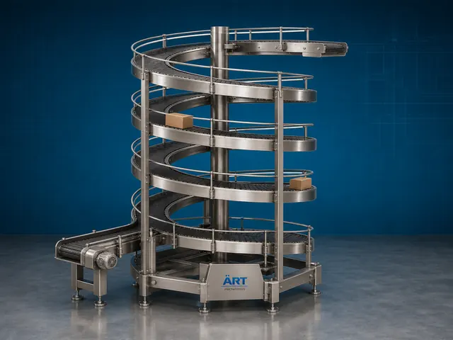 Spiral Conveyor by ART Mechatronics