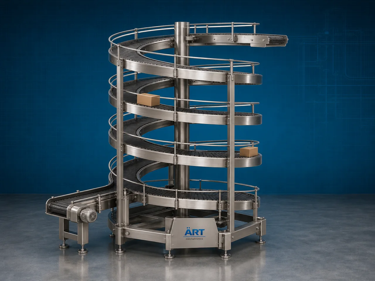 Spiral Conveyor by ART Mechatronics