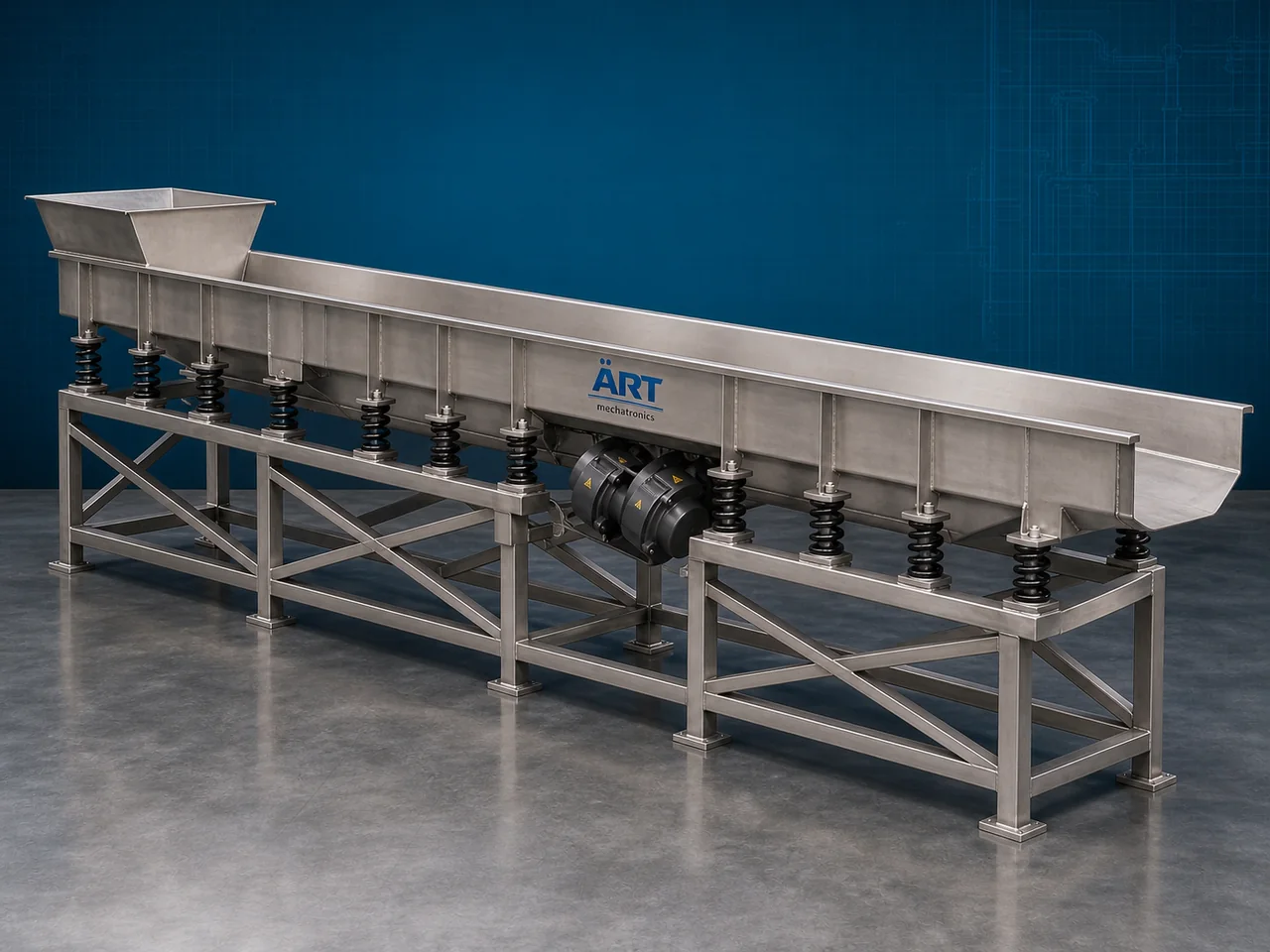 Vibratory Conveyor by ART Mechatronics