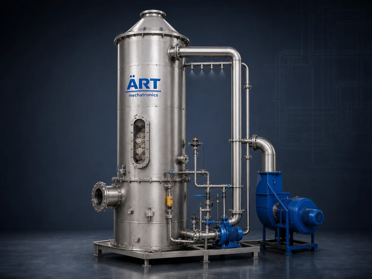 Wet Scrubber by ART Mechatronics