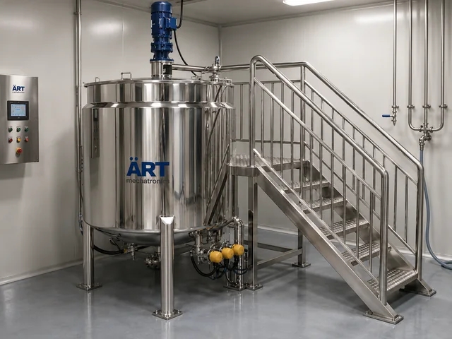 ART jacketed process vessel installed in Saudi Arabia