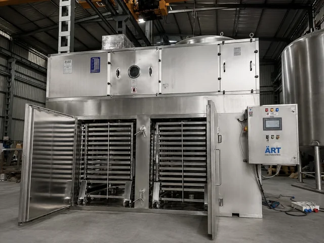 ART tray dryer machine installed in Nepal