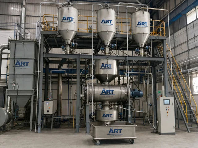 ART dosing and conveying plant installed in Indonesia