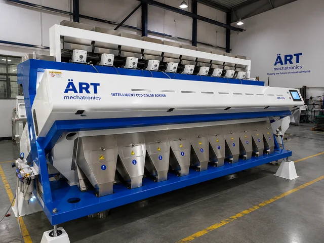 ART colour sorter machine installed in Philippines