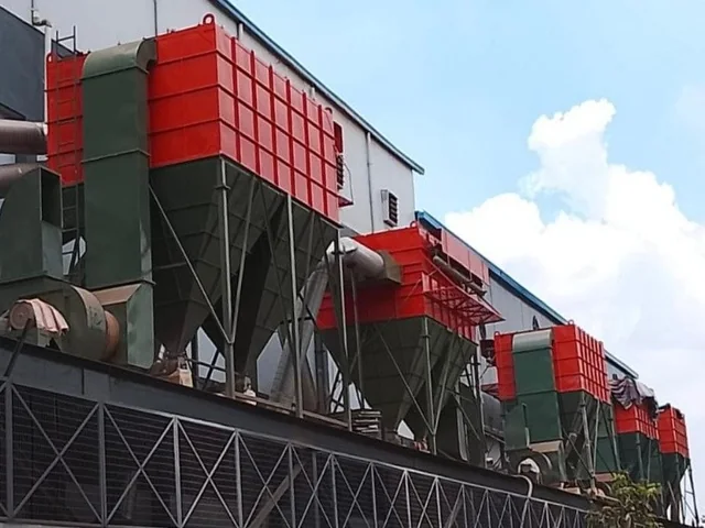ART dust collector machine installed in Kenya