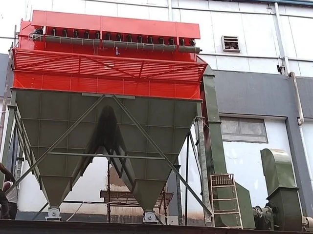 ART bag-house dust collector machine installed in Nigeria