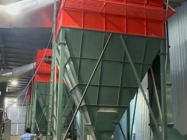 ART dust collector machine installed in India