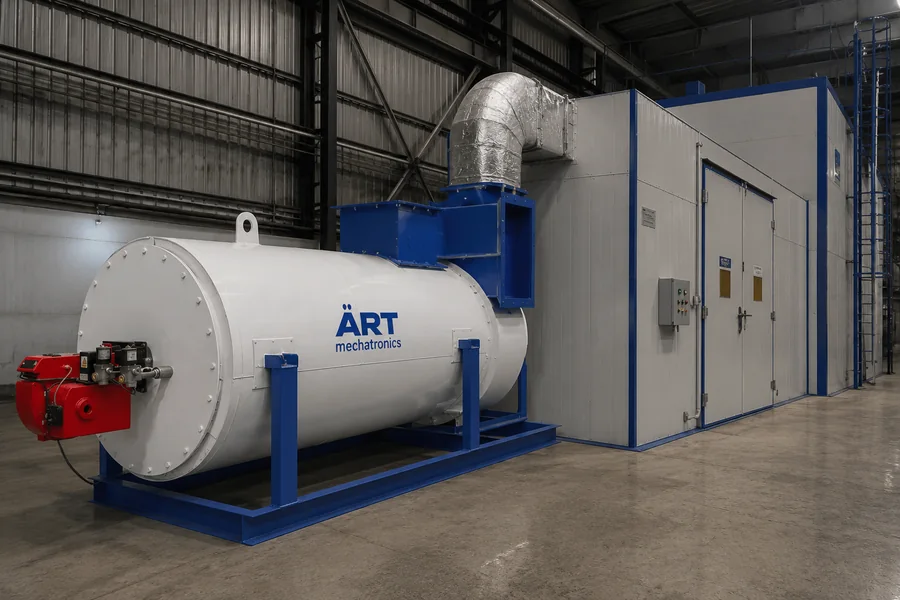 ART hot air generator installed in Egypt