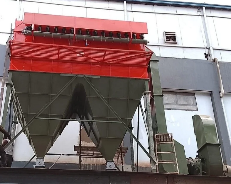 ART bag-house dust collector machine installed in Nigeria