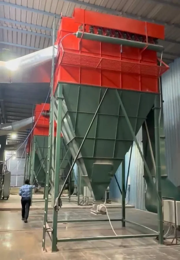 ART dust collector machine installed in India